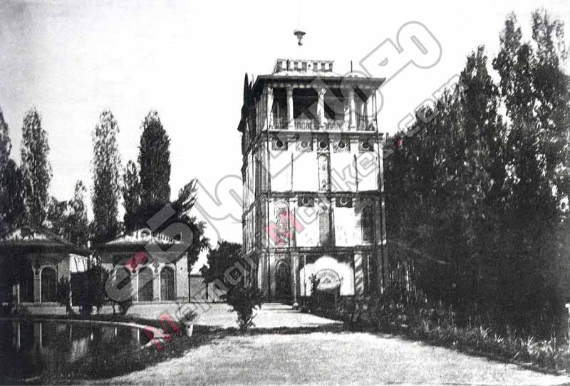 تصویر قدیمی کاخ عشرت آباد
