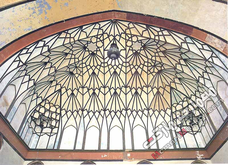 سقف ایوان شرقی تالار تیموری