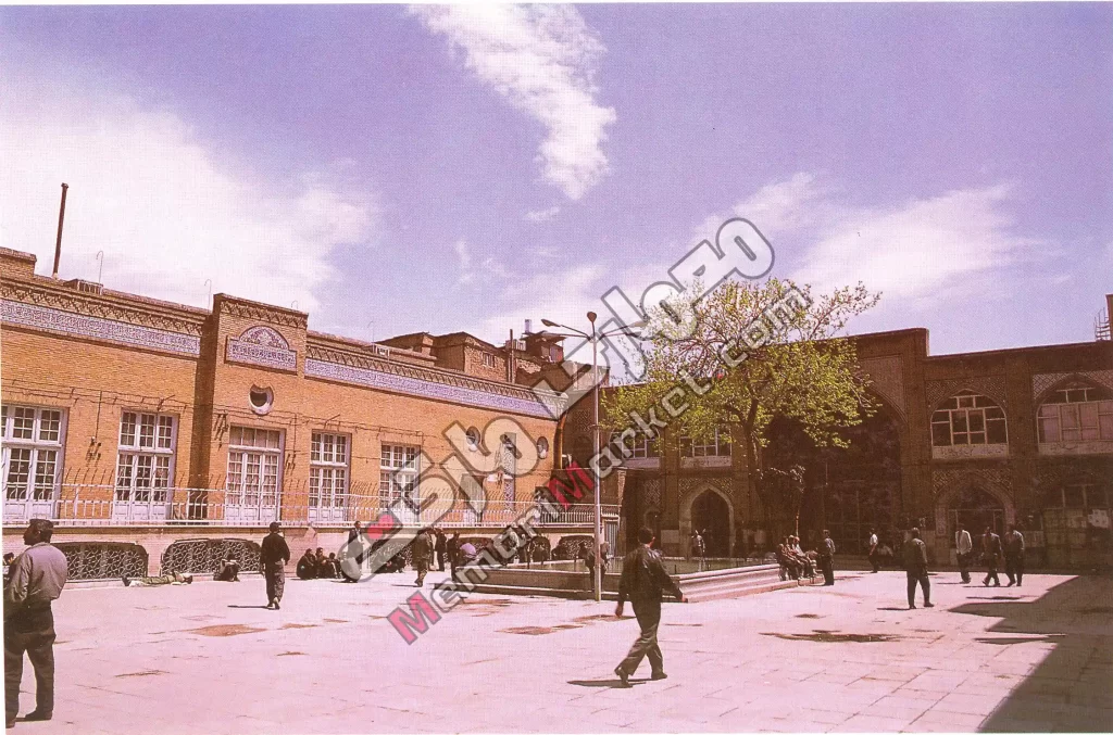 جبهه های شرقی و شمالی حیاط مسجد جامع تهران